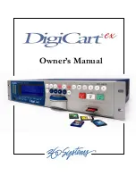 Preview for 1 page of 360 Systems DigiCart ex E-3000 Owner'S Manual