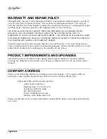 Preview for 10 page of 360 Systems DigiCart ex E-3000 Owner'S Manual