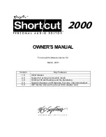 360 Systems Short/cut 2000 Audio Editor Owner'S Manual preview