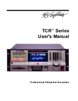 360 Systems TCR4 User Manual preview