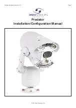 Preview for 1 page of 360 Vision PRED-3M Installation & Configuration Manual