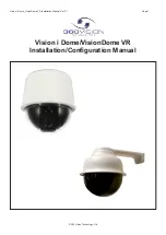 360 Vision Vision i Dome Installation & Configuration Manual preview