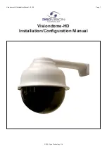 Preview for 1 page of 360 Vision Visiondome-HD Installation & Configuration Manual