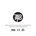 Предварительный просмотр 12 страницы 360PRO 1741-03 User Manual