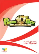 3A Game Electronic Technology Pandora 10th Box Anniversary Arcade Version User Manual preview