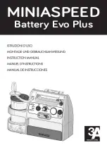 Preview for 1 page of 3A HEALTH CARE MINIASPEED Battery Evo Plus Instruction Manual