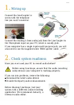 Предварительный просмотр 2 страницы 3am Systems LineScope Quick Start Manual