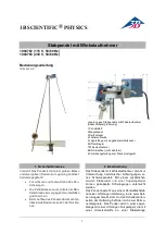 3B SCIENTIFIC PHYSICS 1000762 Instruction Manual предпросмотр