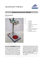 Предварительный просмотр 1 страницы 3B SCIENTIFIC PHYSICS ELWE U8400830 Instruction Sheet