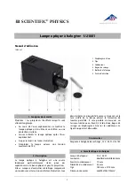 Предварительный просмотр 5 страницы 3B SCIENTIFIC PHYSICS U21881 Instruction Sheet