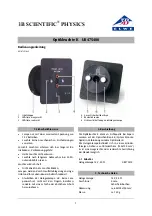 3B SCIENTIFIC PHYSICS U8475400 Instruction Sheet preview