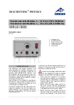 Предварительный просмотр 5 страницы 3B SCIENTIFIC 1001009 Instruction Sheet