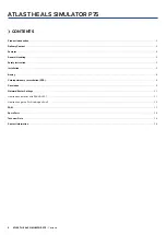 Preview for 2 page of 3B SCIENTIFIC ATLAS THE ALS SIMULATOR P75 User Manual