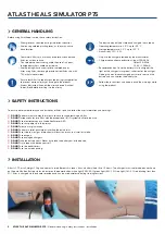 Preview for 5 page of 3B SCIENTIFIC ATLAS THE ALS SIMULATOR P75 User Manual