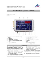 3B SCIENTIFIC Hall Effect Basic Apparatus Instruction Manual предпросмотр