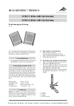 3B SCIENTIFIC U19511 Instruction Sheet preview