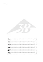 Preview for 3 page of 3B BASICBilly P72 Manual