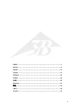 Preview for 3 page of 3B BASICBilly Manual