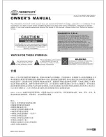 Preview for 7 page of 3bdio V12LAT Operation Manual