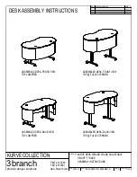 Предварительный просмотр 1 страницы 3branch KURVE Assembly Instructions Manual