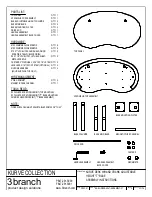 Предварительный просмотр 2 страницы 3branch KURVE Assembly Instructions Manual