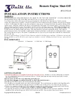 Preview for 1 page of 3Built RES12VLAB Installation Instructions Manual