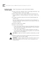 Preview for 10 page of 3Com 1000BASE-SX GBIC Quick Start Manual