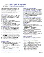 Preview for 1 page of 3Com 3101 Quick Reference Manual