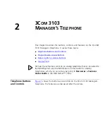 Preview for 19 page of 3Com 3103 - NBX Manager VoIP Phone User Manual