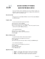 3Com 35 series Quick Reference Manual preview