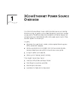 Preview for 9 page of 3Com 3C10220 - Ethernet Power Source Supply User Manual