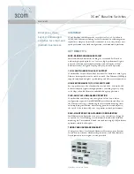 3Com 3C16470-US Datasheet предпросмотр