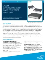 3Com 3C16792C - OfficeConnect Fast Ethernet Switch 16 Datasheet preview