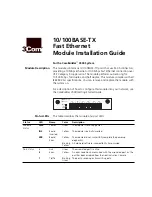 3Com 3C54321 Installation Manual preview