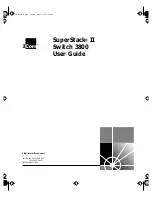 Preview for 1 page of 3Com 3Com SuperStack 3 Switch 3800 Family User Manual