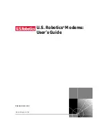 Preview for 1 page of 3Com 3CP5610A - U.S. Robotics 56K V90 PCI Performance Pro Faxmodem... User Manual