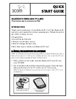 Preview for 1 page of 3Com 3CRWB6096 Quick Start Manual