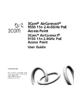3Com 3CRWE915075 - AirConnect 9150 11n 2.4 GHz PoE Access... User Manual preview