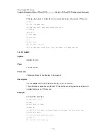 Preview for 1019 page of 3Com 7750 Series Command Reference Manual