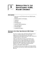 Предварительный просмотр 3 страницы 3Com ADSL Modem Ethernet Installation Manual