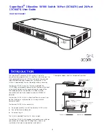 3Com Baseline 3C16470 User Manual предпросмотр