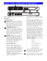 Предварительный просмотр 2 страницы 3Com Baseline 3C16470 User Manual