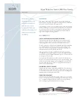 Preview for 1 page of 3Com Baseline Switch 2916-SFP Plus Specifications