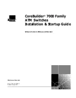 3Com CoreBuilder 7000 Installation & Start?Up Manual preview