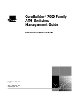 Предварительный просмотр 1 страницы 3Com CoreBuilder 7000 Management Manual