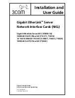 Preview for 1 page of 3Com EtherLink 3C985B-SX Installation And User Manual