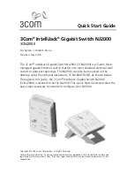 Предварительный просмотр 1 страницы 3Com IntelliJack NJ2000 Quick Start Manual