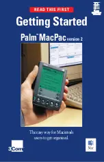 Предварительный просмотр 1 страницы 3Com MacPac 2 Getting Started Manual