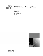 Preview for 1 page of 3Com NBX 100 Planning Manual