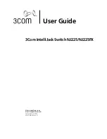 3Com NJ225 - IntelliJack FX-SC Switch User Manual предпросмотр